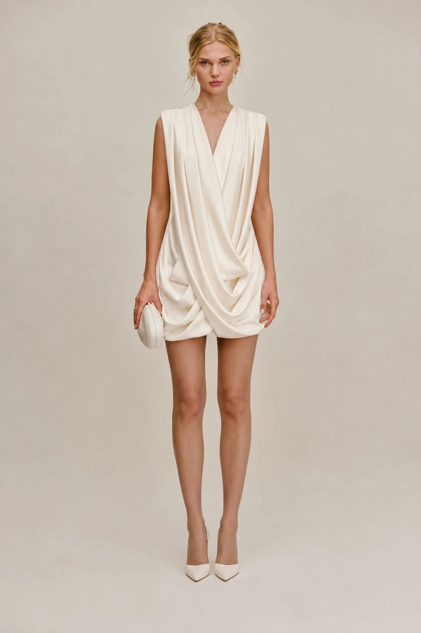 Fitted Silk Dress