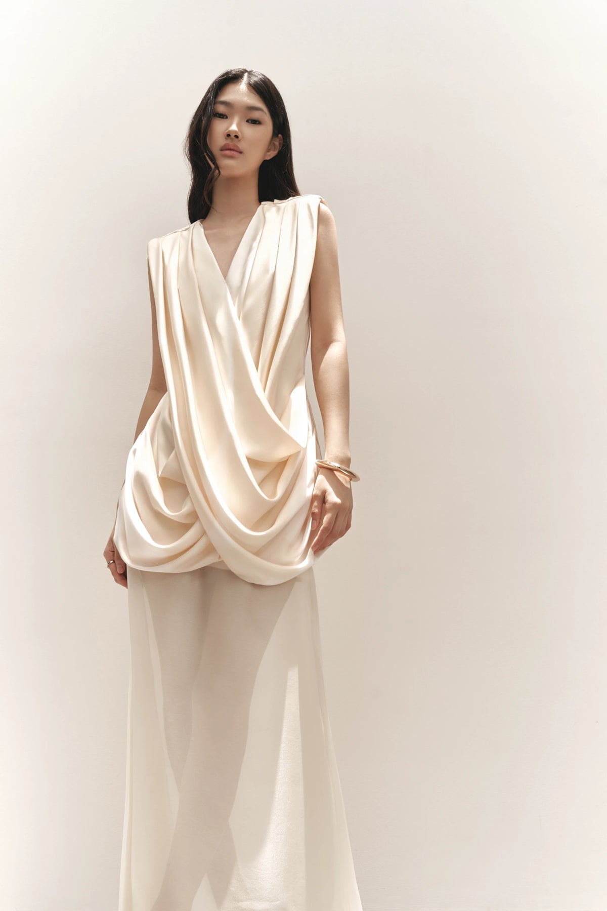 Fitted Silk Dress
